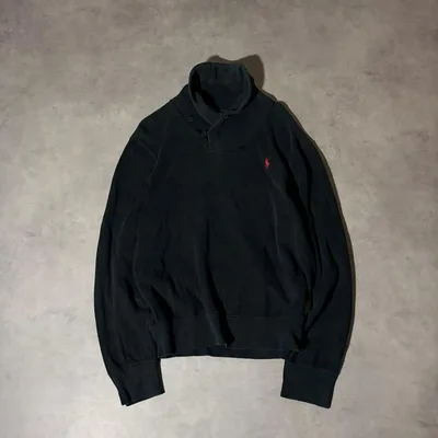 Polo Ralph Lauren shawl collar sweat y2k