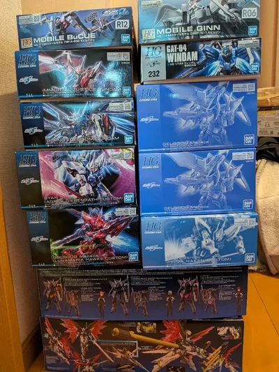 กันดั้ม SEED DESTINY FREEDOM hg 1/144 กันพลา