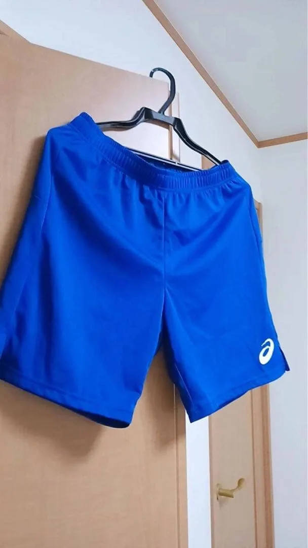 asics アシックス ハーフパンツ ブルー