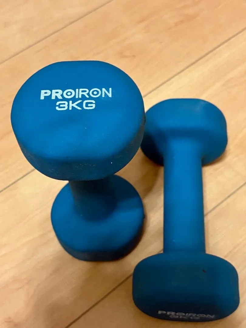PROIRON ダンベル 3kg 2個セット