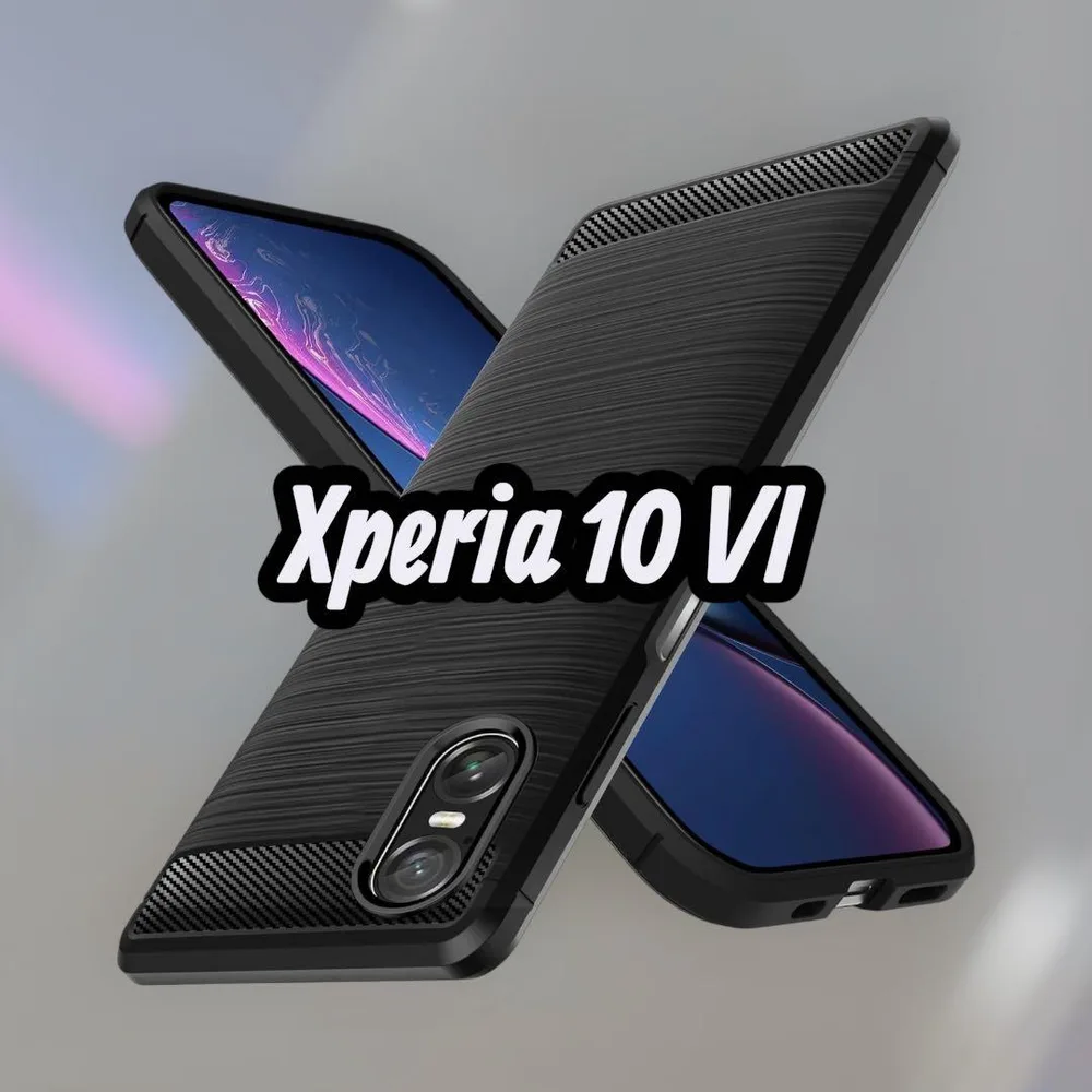 Xperia 10 VI 専用 ケース ブラッシュド仕上げ 耐衝撃 おしゃれ