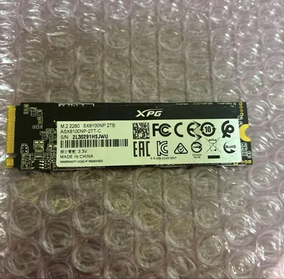 ジャンク ADATA XPG 2TB M.2 SSD