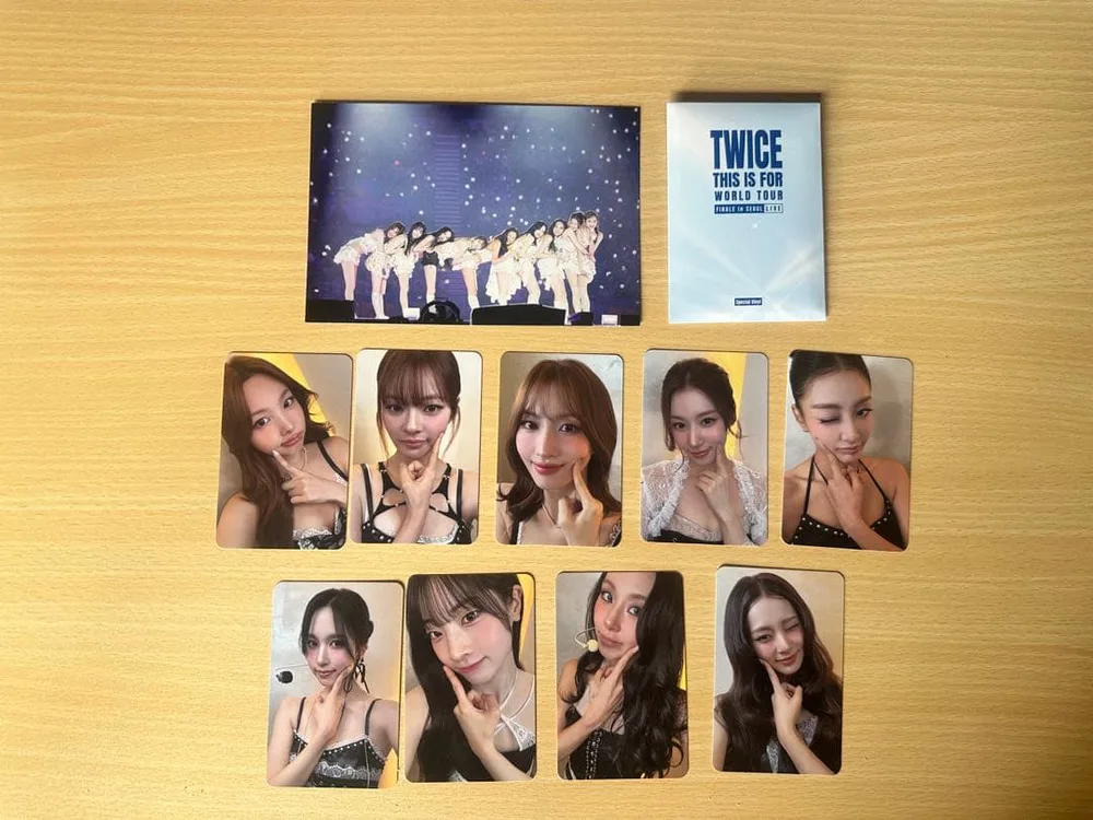 TWICE WORLD TOUR FINALE トレカ 9枚セット