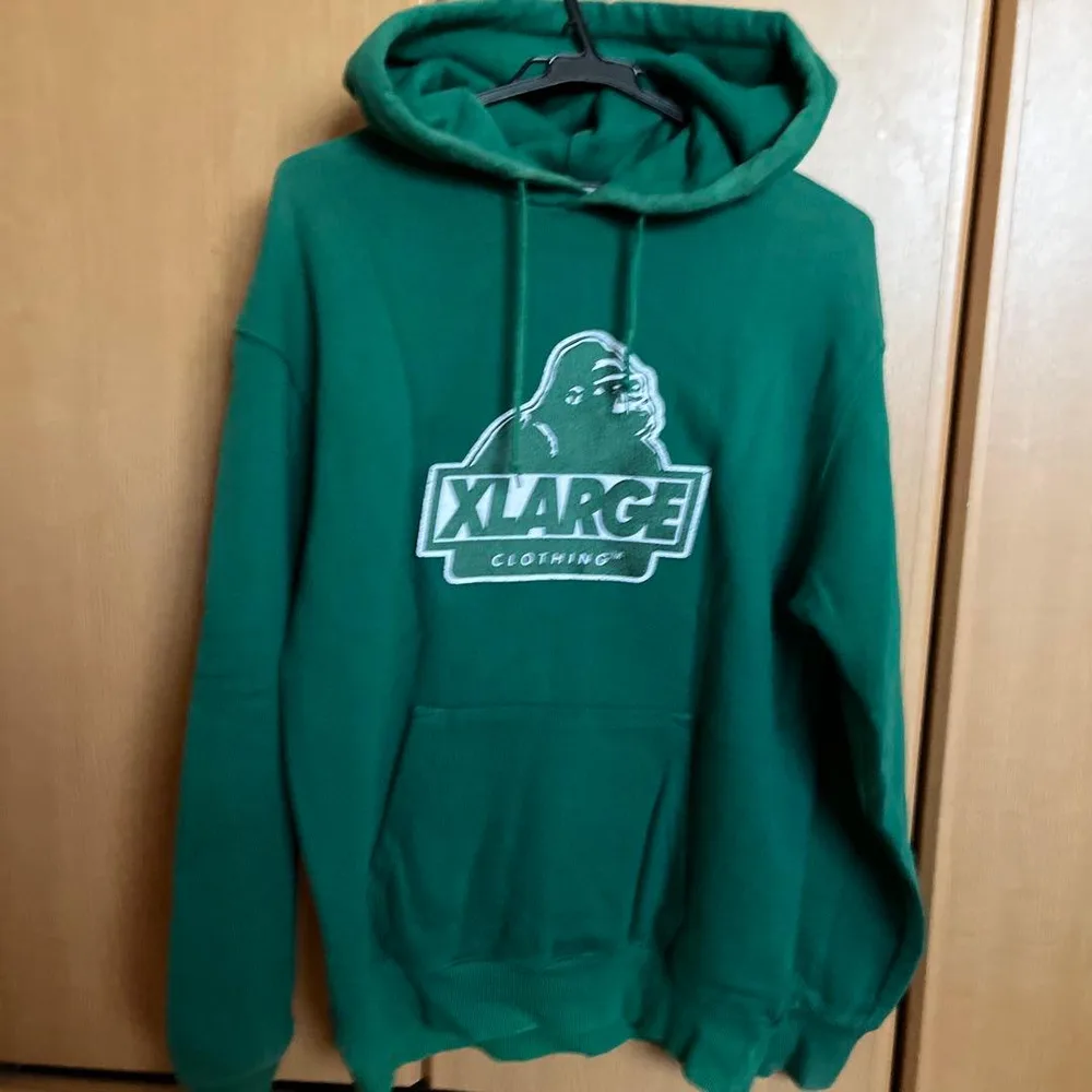 XLARGE エクストララージ パーカー グリーン