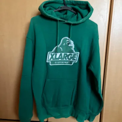 XLARGE エクストララージ パーカー グリーン