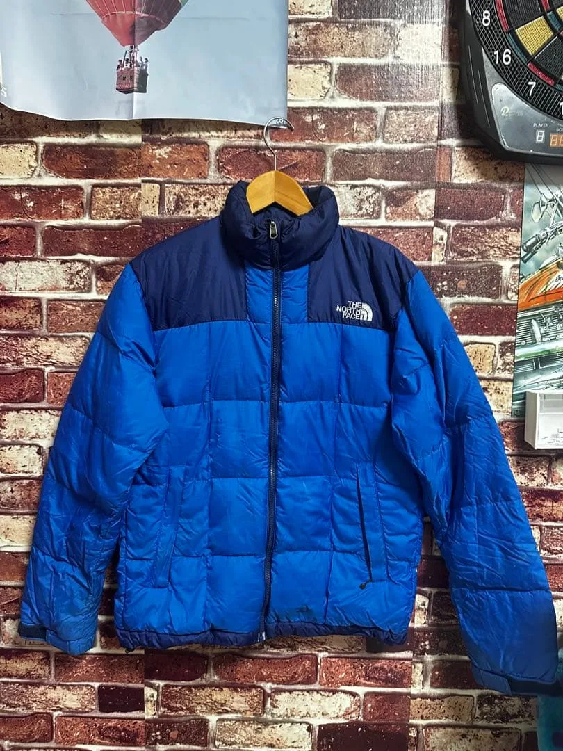 THE NORTH FACE ダウンジャケット ブルー Sサイズ