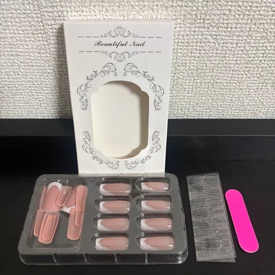 ネイルチップ フレンチデザイン 付け爪