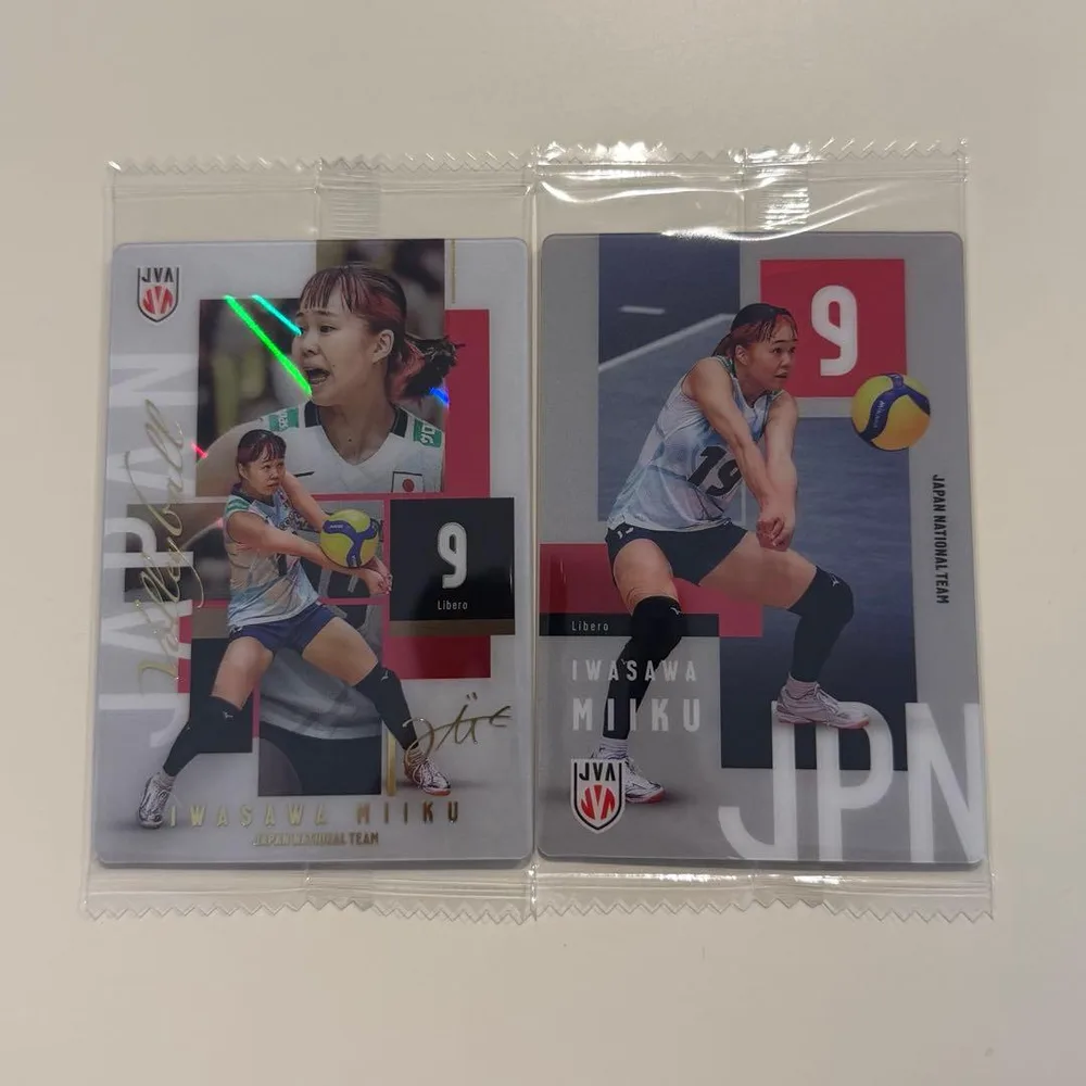 女子日本代表ツインウエハース 岩澤実育