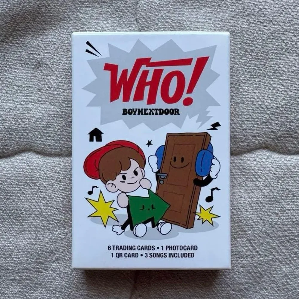 BOYNEXTDOOR WeverseAlbum 「WHO!」トレカ-RIWOO