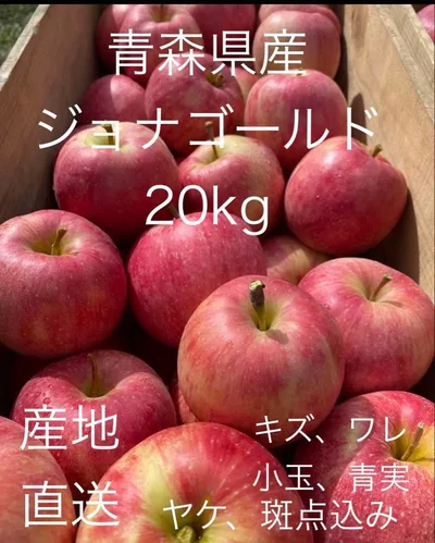 大特価セール 有袋ジョナゴールド 家庭用 20kg