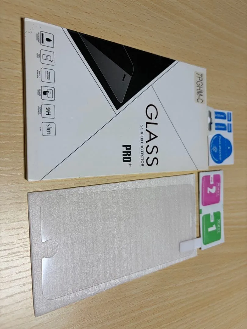 GLASS PRO+ 強化ガラス保護フィルム 7PGHM-C