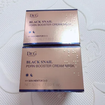 Dr.G BLACK SNAIL PDRN BOOSTER CREAM MASK