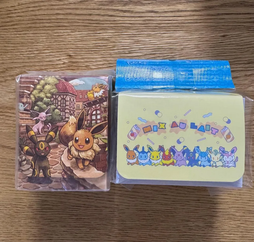 新品未開封 ポケカ イーブイヒーローズ ミックスオレ デッキケース 2点セット