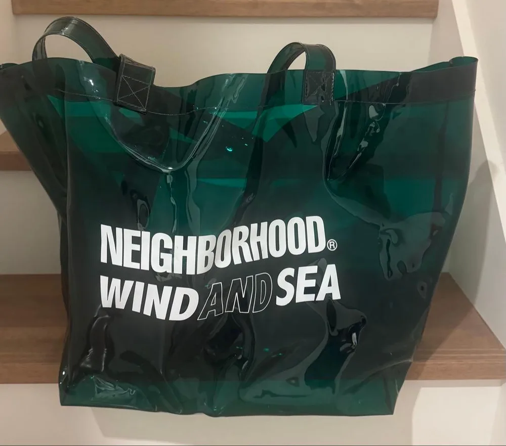 NEIGHBORHOOD × WIND AND SEA クリアトートバッグ