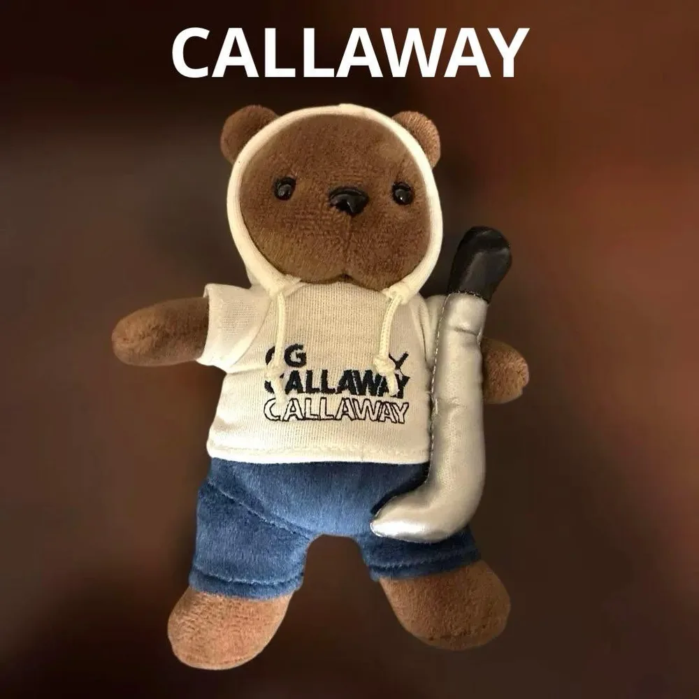 CALLAWAY キャロウェイ ベア ゴルフボール ポーチ カラビナ付き