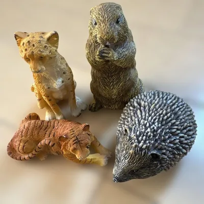 動物フィギュア 4種セット