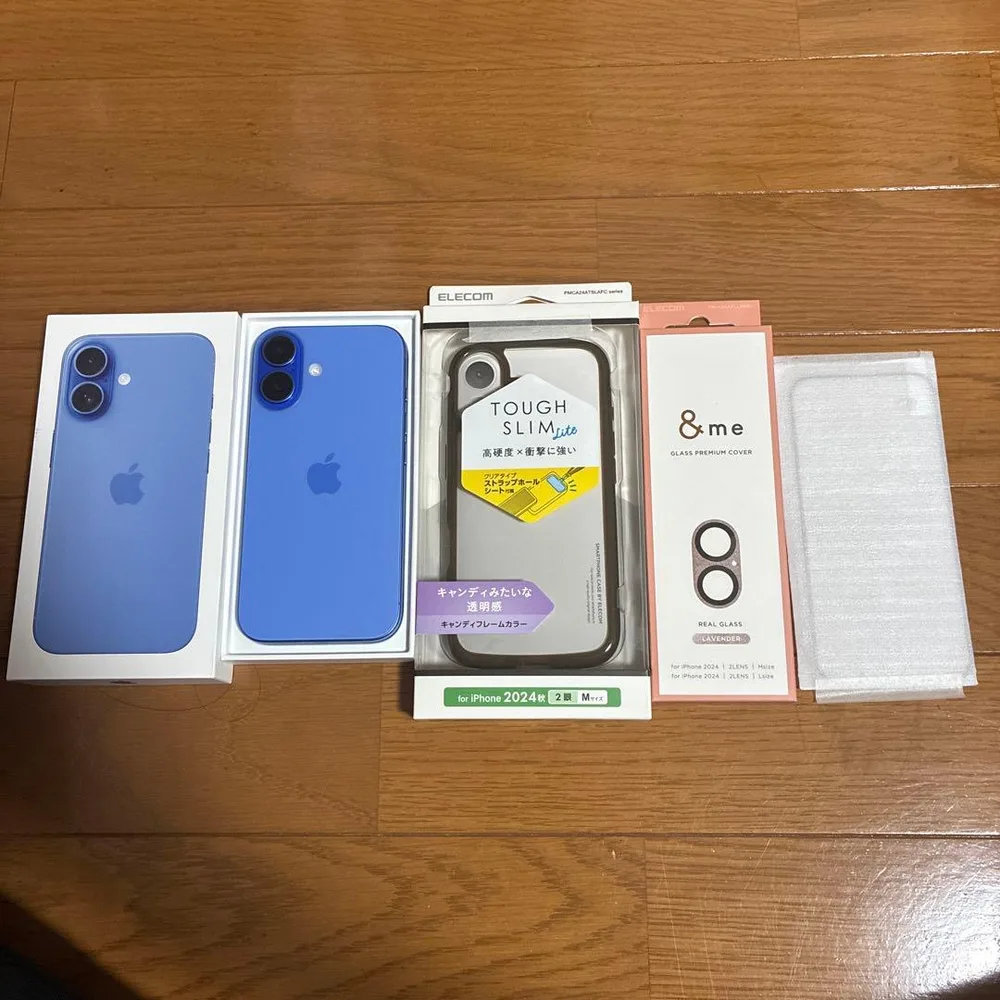 Apple iPhone 16 本体 128GB ブルー
