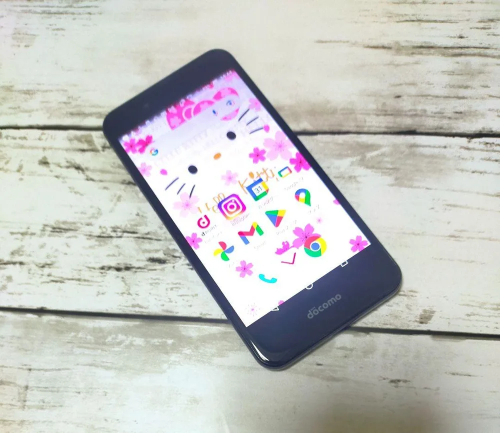 docomo AQUOS ネイビーブラック SIMフリー j-20
