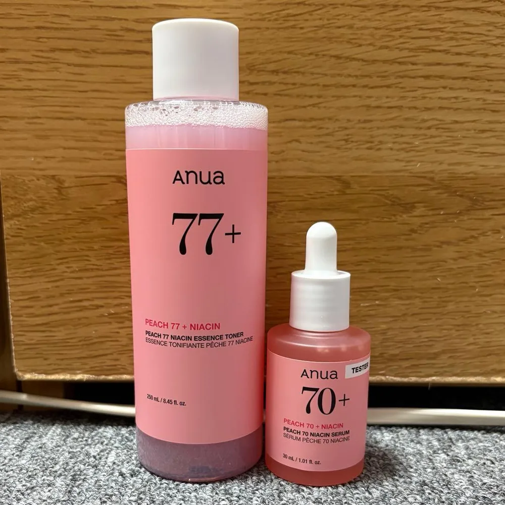 新品未使用Anua 桃シリーズ 2点セット 化粧水・美容液
