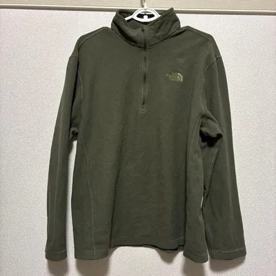 THE NORTH FACE ハーフジップ フリース カーキ