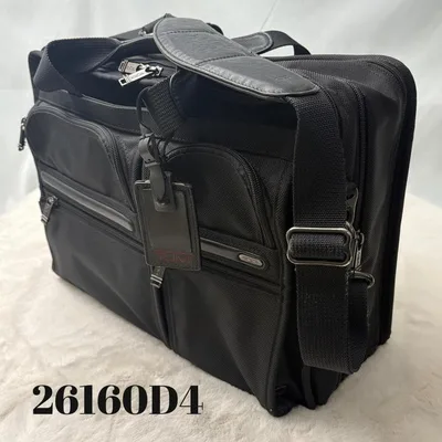 大容量 TUMI ビジネスバッグ 2層 2way 26160D4 ブラック