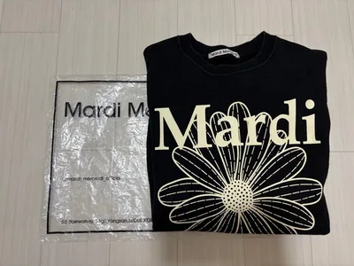 Mardi Mercredi マルディメクルディ 刺繍 トレーナー スウェット