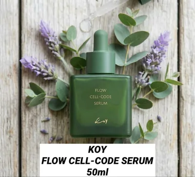 KOY フローセルコードセラム 50ml 美容液 コイ 韓国コスメ 植物幹細胞