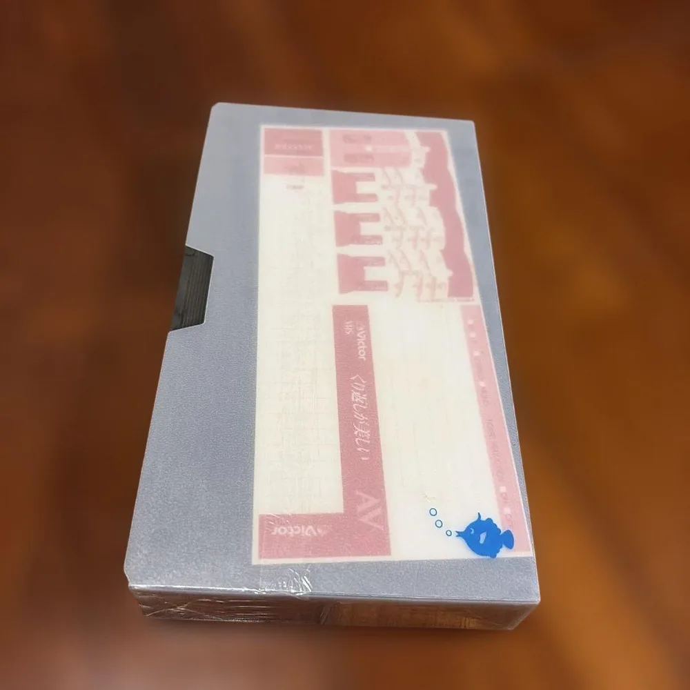VHS Victor วิดีโอเทปใหม่ที่ยังไม่ได้เปิด