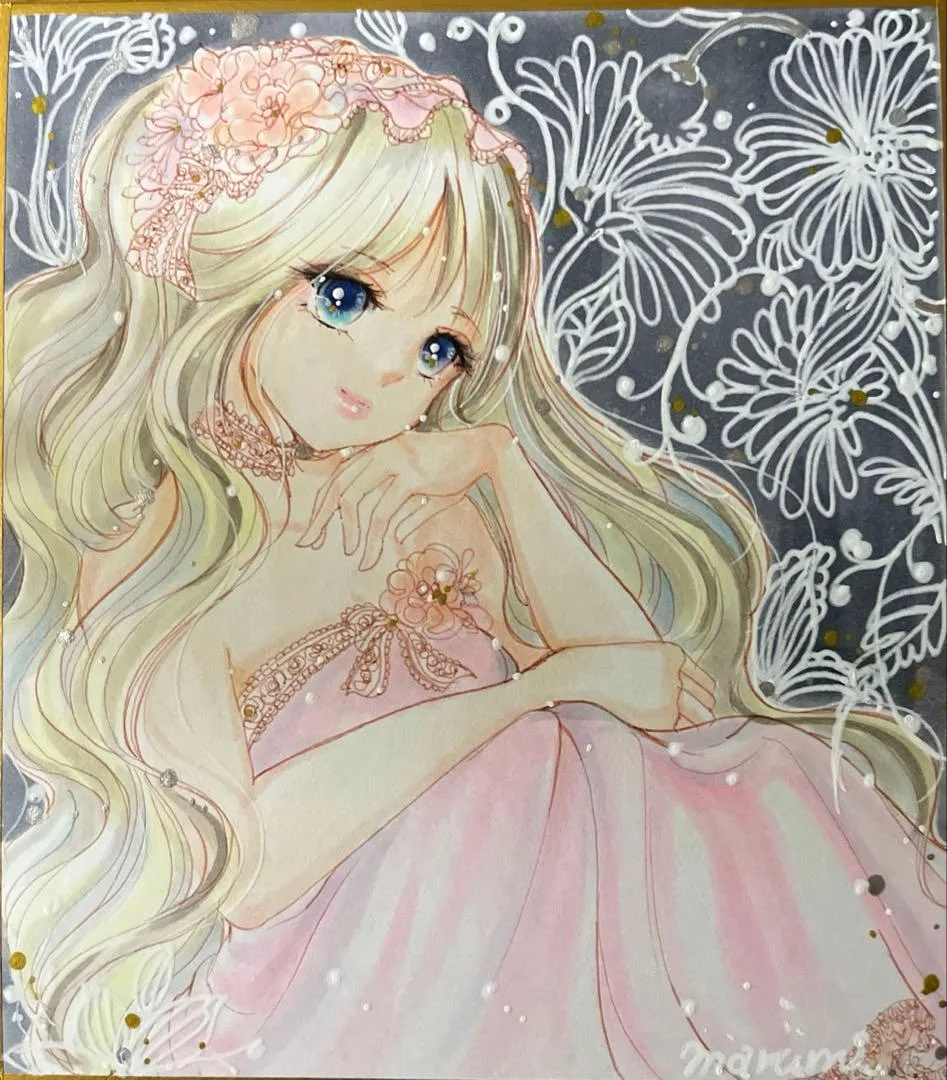 オリジナル手描きイラスト アナログイラスト