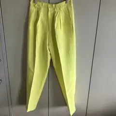 VERSUS Gianni Versace メンズスラックス イエローレトロ