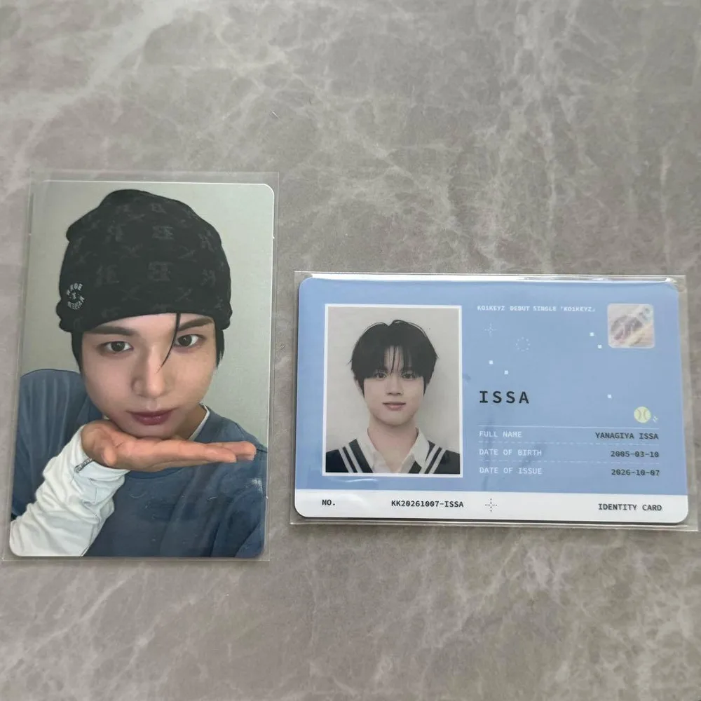 KO1KEYZ 韓国盤 IDカード ISSA 伊冴 日本盤 トレカ