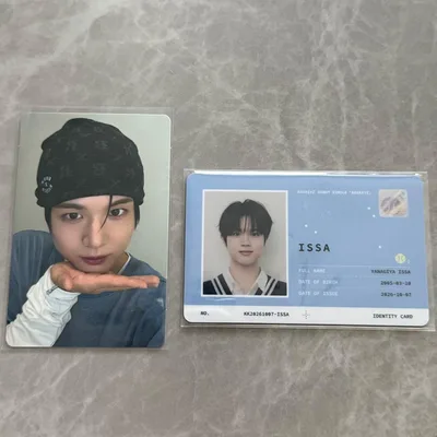 KO1KEYZ 韓国盤 IDカード ISSA 伊冴 日本盤 トレカ