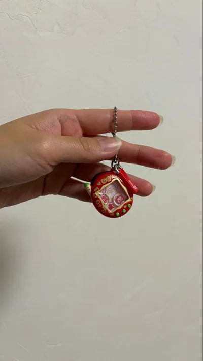 たまごっち ミニチュアチャーム レッド