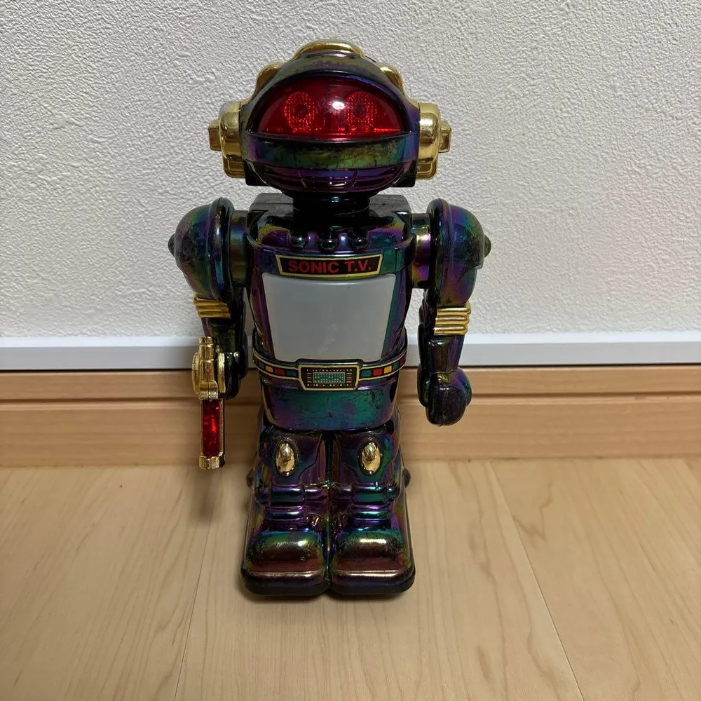 マルカ SONIC T.V. ソニックロボット 電動ロボット 昭和レトロ 当時物