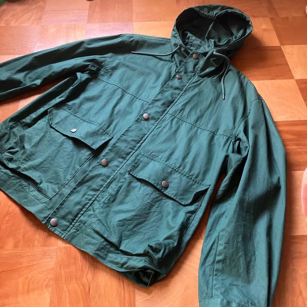 GLOBAL WORK マウンテンパーカー グリーン M