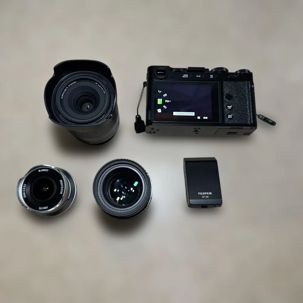 FUJIFILM X-E5 本体レンズ3本