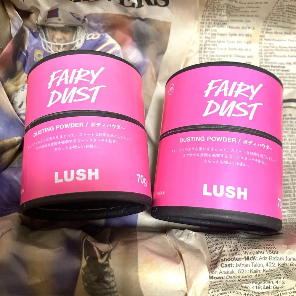 【新品】LUSH フェアリーダスト スノーフェアリー ダスティングパウダー 2個