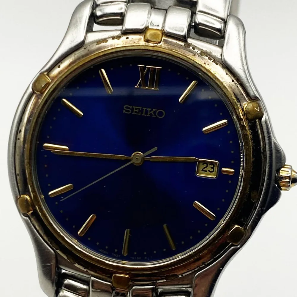 SEIKO セイコー 腕時計 稼働品 7N32-0100 クォーツ I851