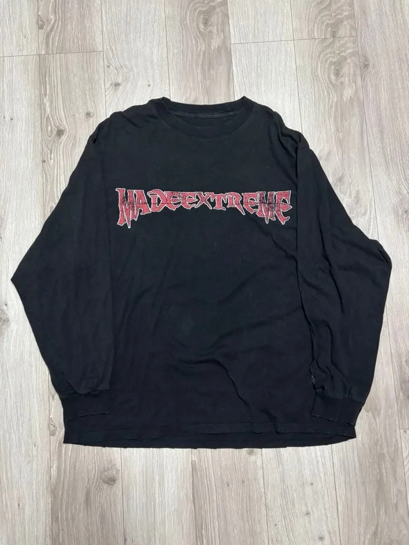 MADEEXTREME ロンT tシャツ ブラック L