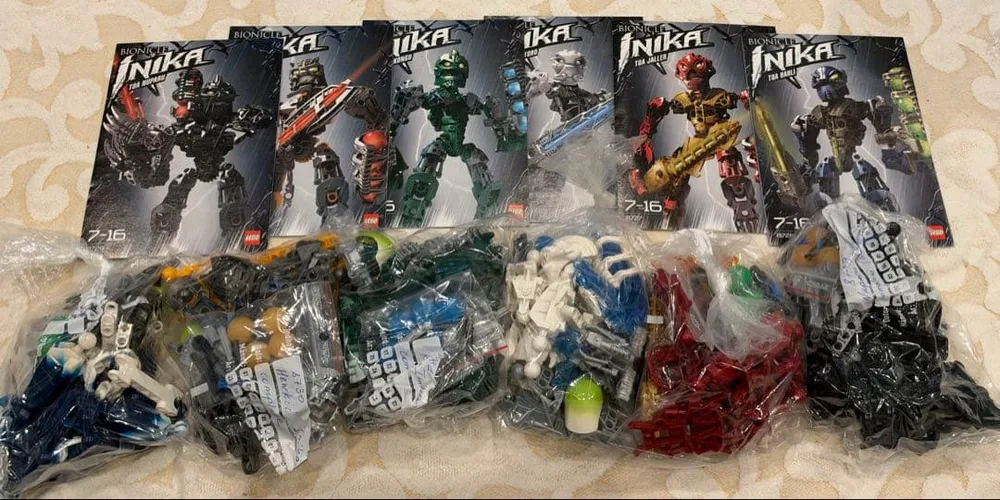 LEGO BIONICLE バイオニクル イニカセット