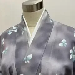 KL4221 洗える着物 小紋 身丈152cm ポリエステル 化繊
