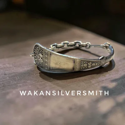 【希少】 wakansilversmith スプーン ブレスレット Ag925