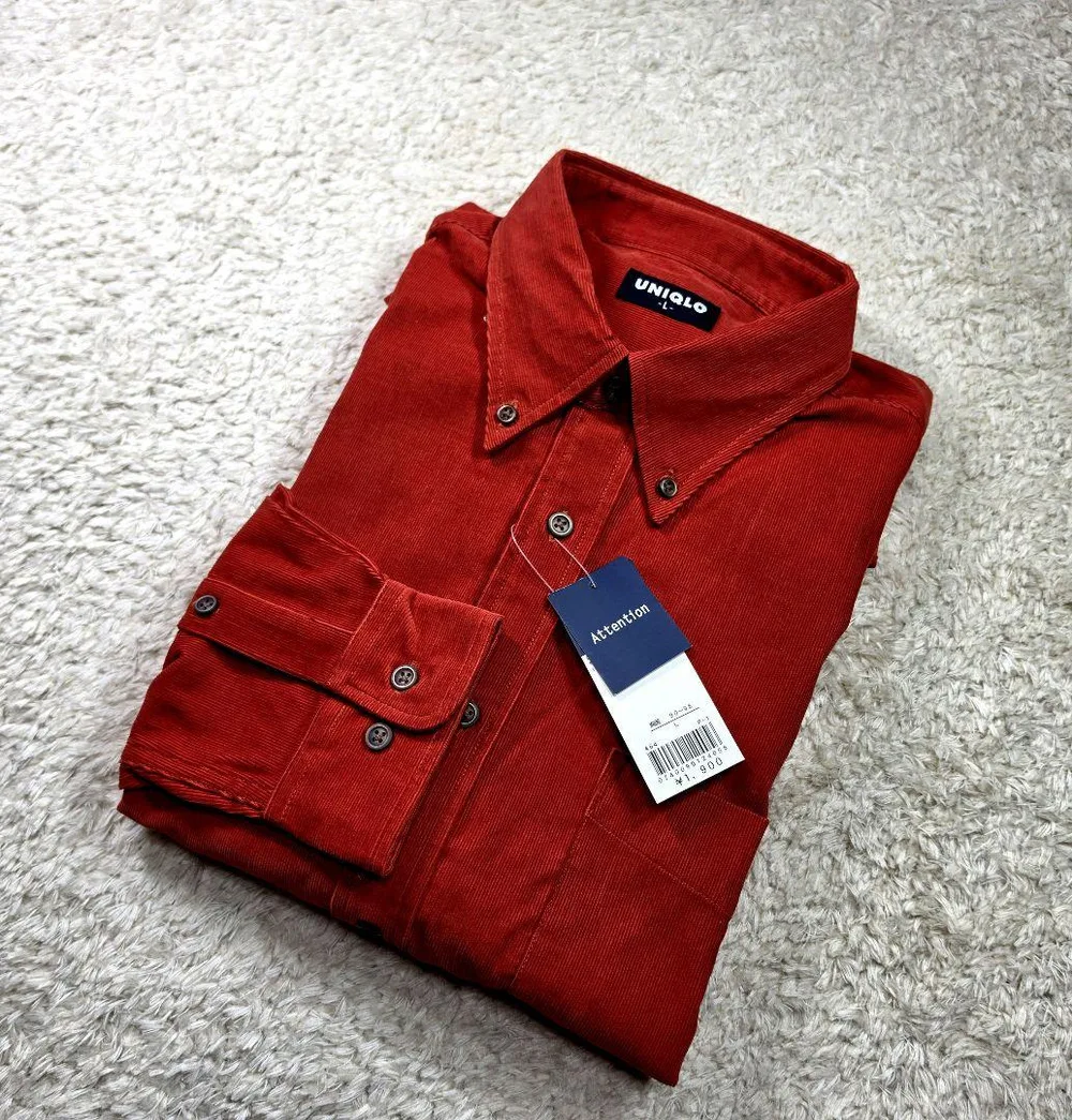 デッドストック OLD UNIQLO コーデュロイシャツ L