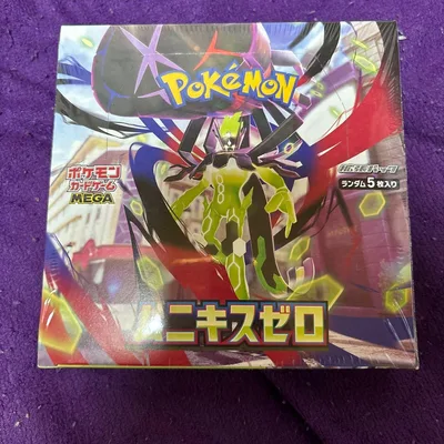ポケモンカードゲーム 拡張パック ムニキスゼロ 未開封シュリンク付 BOX