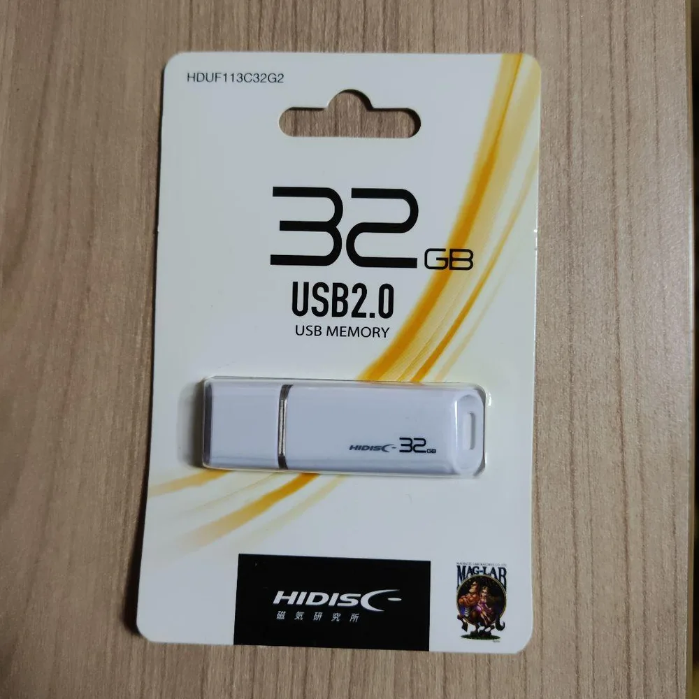 HIDISC USBメモリ 32GB USB2.0