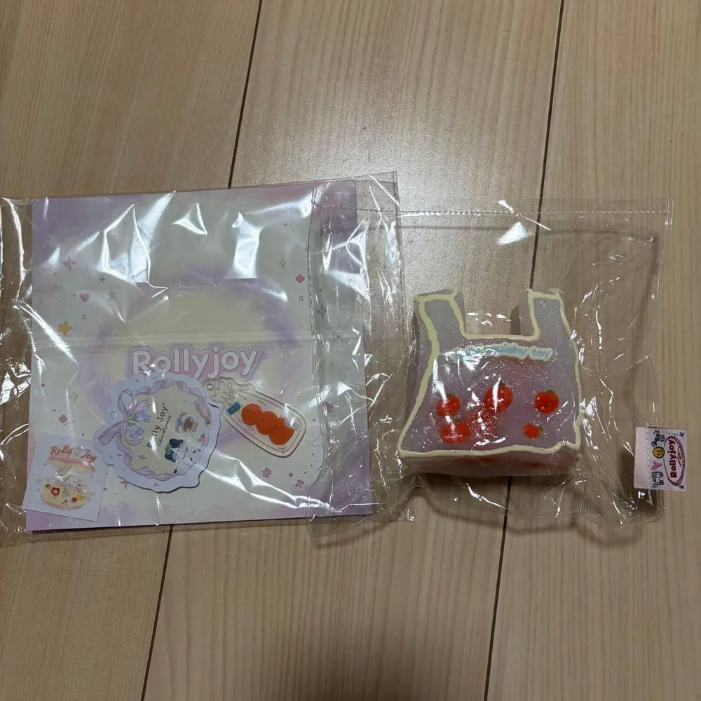 スクイーズ RollyJoy Rolly Joy オレンジ 袋 ココオイル