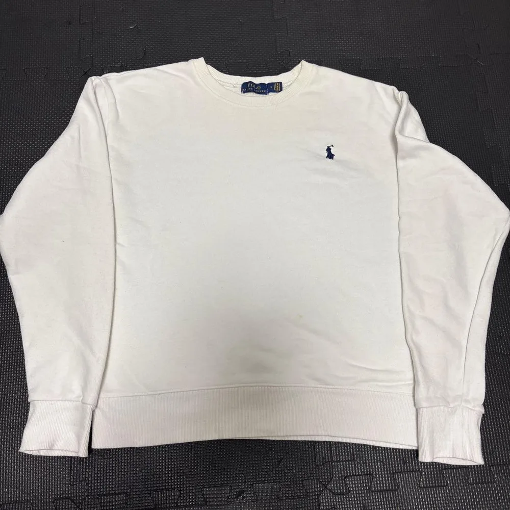 早い者勝ち!Polo Ralph Lauren スウェット ホワイト S