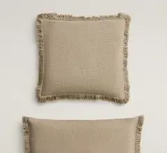 クッションカバー 45×45 サンド ブラウン ベージュ