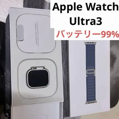 Apple Watch Ultra3 本体 49mm バッテリー99%
