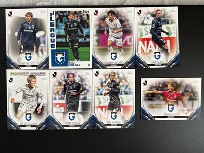 Topps Chrome Jリーグ ガンバ大阪 8枚セット